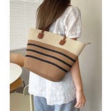 冬新作 PUレザーハンドル ストロー編み | ShopNikoNiko | 詳細画像18 