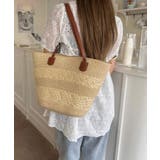 冬新作 PUレザーハンドル ストロー編み | ShopNikoNiko | 詳細画像23 