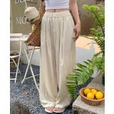 アイボリー | 夏新作 シワ加工 リラックス | ShopNikoNiko