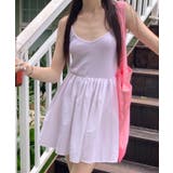 ホワイト | 夏新作 ドッキング フレア | ShopNikoNiko