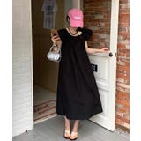 夏新作 バックオープン フレンチパフスリーブ | ShopNikoNiko | 詳細画像4