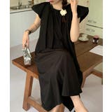 夏新作 バックオープン フレンチパフスリーブ | ShopNikoNiko | 詳細画像9