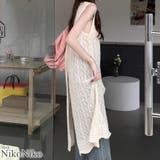 夏新作 クロシェ編み バックオープン | ShopNikoNiko | 詳細画像1
