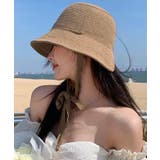 ベージュ | 春新作 紐付き ペーパー編み | ShopNikoNiko