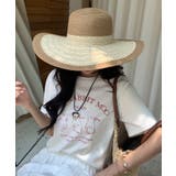 夏新作 つば広 ペーパー編み | ShopNikoNiko | 詳細画像4