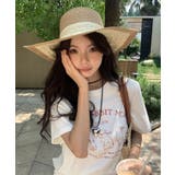 夏新作 つば広 ペーパー編み | ShopNikoNiko | 詳細画像7