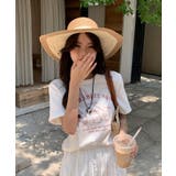 夏新作 つば広 ペーパー編み | ShopNikoNiko | 詳細画像8