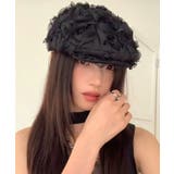 夏新作 チュールローズ ハンチング帽 | ShopNikoNiko | 詳細画像5