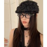 夏新作 チュールローズ ハンチング帽 | ShopNikoNiko | 詳細画像9