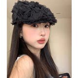 夏新作 チュールローズ ハンチング帽 | ShopNikoNiko | 詳細画像12