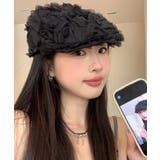 夏新作 チュールローズ ハンチング帽 | ShopNikoNiko | 詳細画像13