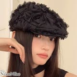 夏新作 チュールローズ ハンチング帽 | ShopNikoNiko | 詳細画像1