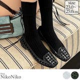 冬新作 スクエアトゥ メッシュ | ShopNikoNiko | 詳細画像1 