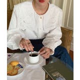 冬新作 ビックカラー レース刺繍 | ShopNikoNiko | 詳細画像7 