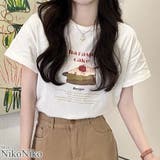 冬新作 ケーキプリント クルーネック | ShopNikoNiko | 詳細画像1 
