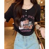 冬新作 猫プリント サイドシャーリング | ShopNikoNiko | 詳細画像6 