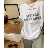 ホワイト | 冬新作 英字ロゴ オーバーサイズ | ShopNikoNiko