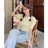 春新作 透かし編みレース Vネック | ShopNikoNiko | 詳細画像4