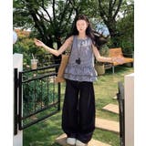 冬新作 ギンガムチェック ティアードフリル | ShopNikoNiko | 詳細画像9 