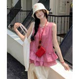 冬新作 ギンガムチェック ティアードフリル | ShopNikoNiko | 詳細画像13 