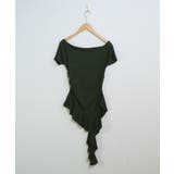 冬新作 ワンショルダー アシメフリル | ShopNikoNiko | 詳細画像24 