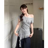 冬新作 ワンショルダー アシメフリル | ShopNikoNiko | 詳細画像14 