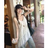 夏新作 フラワーレース アシンメトリーフリル | ShopNikoNiko | 詳細画像5