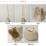夏新作 ロープショルダー ストロー | ShopNikoNiko | 詳細画像19 
