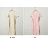 夏新作 ギャザースクエアネック 半袖ミディ丈ワンピース | ShopNikoNiko | 詳細画像2