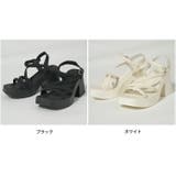 夏新作 ナローストラップ チャンキーヒール | ShopNikoNiko | 詳細画像2 