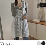 夏新作 シアーフラワー刺繍 チュニック | ShopNikoNiko | 詳細画像1 