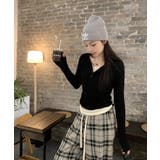 春新作 レイヤード風 ヘンリーネック | ShopNikoNiko | 詳細画像5 