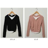 春新作 レイヤード風 ヘンリーネック | ShopNikoNiko | 詳細画像2 