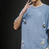 ブルー | メンズ 半袖tシャツ 夏服 | shoppinggo