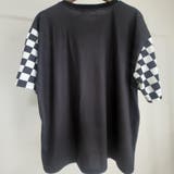 五分袖Tシャツ メンズ チェック柄袖 | shoppinggo | 詳細画像7 