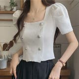 ニット レディース 半袖 | shoppinggo | 詳細画像6 