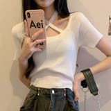 ホワイト | サマーニット レディース トップス | shoppinggo