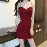 ワインレッド | ニットワンピース ノースリーブ ニット | shoppinggo