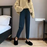 ニットパンツ 低身長さん向け 股上深め | shoppinggo | 詳細画像7 