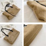 トートバッグ ファーバッグ ふわふわ | shoppinggo | 詳細画像5 