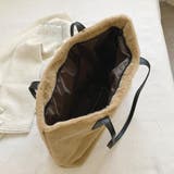 トートバッグ ファーバッグ ふわふわ | shoppinggo | 詳細画像7 