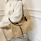 トートバッグ ファーバッグ ふわふわ | shoppinggo | 詳細画像8 