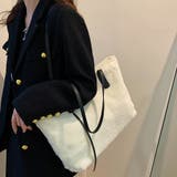 トートバッグ ファーバッグ ふわふわ | shoppinggo | 詳細画像11 
