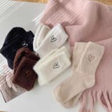 ハート冷えとり靴下 ハート クルーソックス | shoppinggo | 詳細画像4