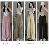 夏服 ワイドパンツ サマーパンツ | shoppinggo | 詳細画像2 