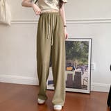 キャメル | 夏服 ワイドパンツ サマーパンツ | shoppinggo