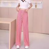 夏服 ワイドパンツ ストライプ | shoppinggo | 詳細画像10