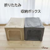 収納ボックス 折りたたみ 蓋付き | shoppinggo | 詳細画像1