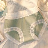 ライトグリーン | ショーツ レースショーツ ハイウエスト | shoppinggo