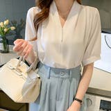 ホワイト | 新作ブラウス シャツトップス シャツ | shoppinggo